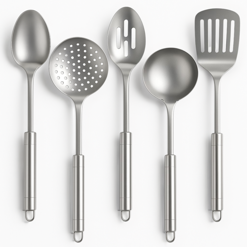 RVS Kookgerei Set 5-delig