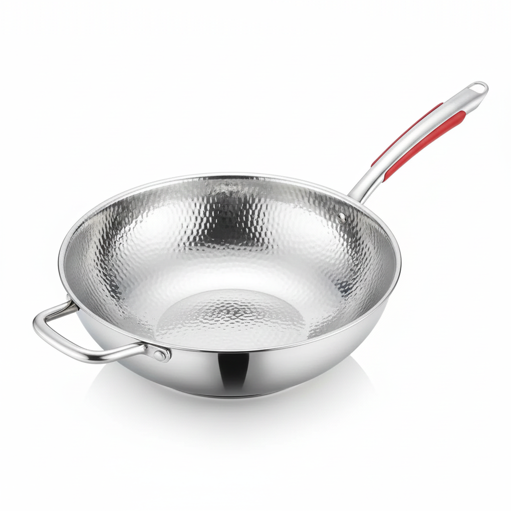 Titanium Antiaanbak Wokpan 30cm